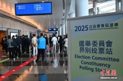 香港政商界人士踊跃投票 冀第八届立法会齐心拼经济惠民生